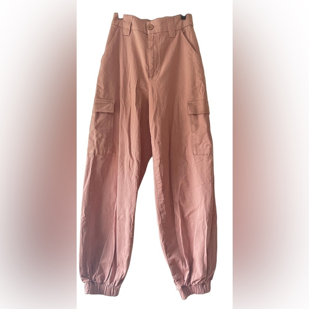 BDG Pink Cargo Jogger Pants Size Small Excellent Condition Urban Outfitters